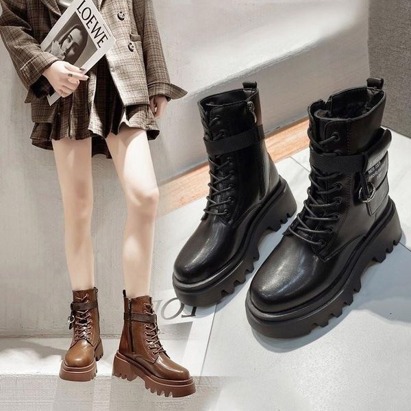 dress shoes boots women's 2021 winter british high heel thin plush big cotton handsome short, Black
dress shoes boots women's 2021 winter british high heel thin plush big cotton handsome short, Black