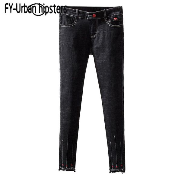 women's jeans fashion ankle length women boyfriend pants irregular tassel woman stretch elastic denim cotton pencil big size, Blue
women's jeans fashion ankle length women boyfriend pants irregular tassel woman stretch elastic denim cotton pencil big size, Blue