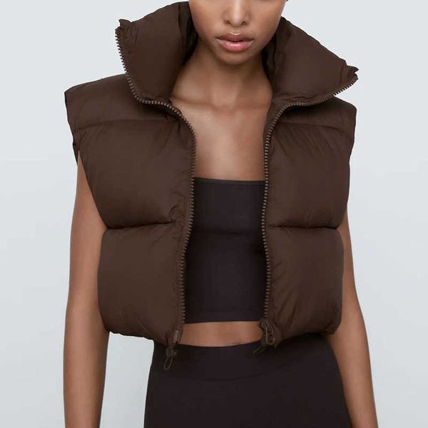 za vest coat jacket spring autumn fashion simple chic warm women coat casual elegant street youth jacket vest 210601, Black;white
za vest coat jacket spring autumn fashion simple chic warm women coat casual elegant street youth jacket vest 210601, Black;white