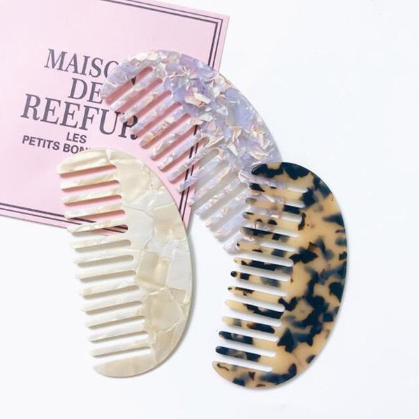 fashion wide tooth hair comb natural detangling for curly static this wide-tooth is made with acetate brushes, Silver
fashion wide tooth hair comb natural detangling for curly static this wide-tooth is made with acetate brushes, Silver