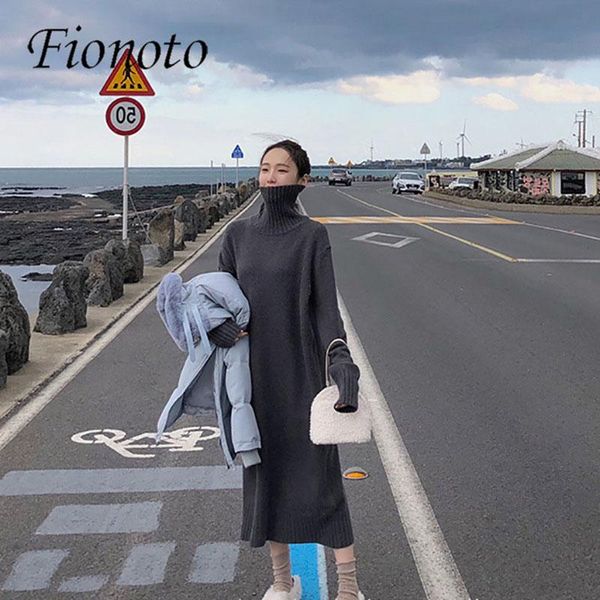 casual dresses fionoto vintage loose turtleneck long sweater dress women full sleeve warm pullover knitted female 2021 winter vestidos, Black;gray
casual dresses fionoto vintage loose turtleneck long sweater dress women full sleeve warm pullover knitted female 2021 winter vestidos, Black;gray