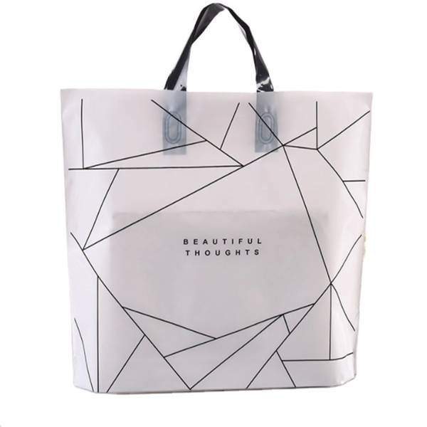 gift wrap 50pcs plastic shopping bags with handle large durable stripes clothing store packaging
gift wrap 50pcs plastic shopping bags with handle large durable stripes clothing store packaging
