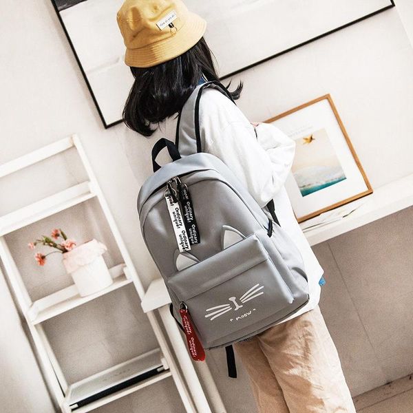 backpack 2021 ladies shoulder bag fashion trend leisure environmental protection canvas youth wild student
backpack 2021 ladies shoulder bag fashion trend leisure environmental protection canvas youth wild student