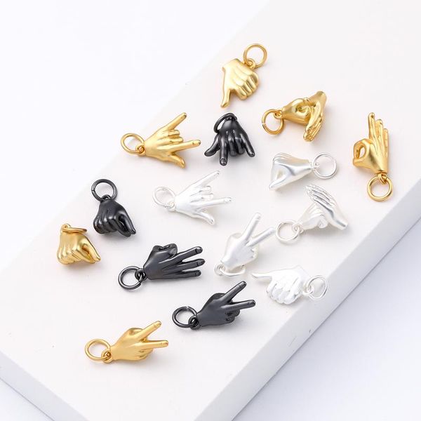 charms gesture pendant for jewelry making bulk gold charm diy designer earrings necklace bracelet copper, Bronze;silver
charms gesture pendant for jewelry making bulk gold charm diy designer earrings necklace bracelet copper, Bronze;silver