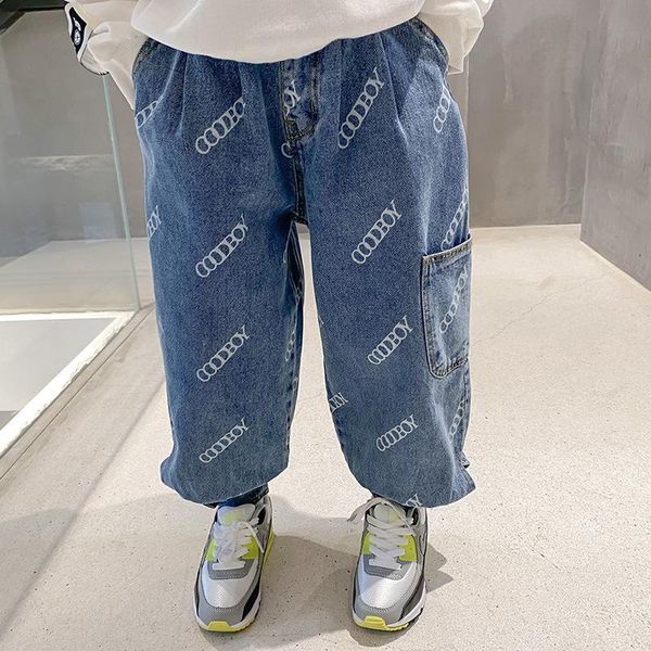 elegant jean spring summer boy trousers pants capris kids children clothing school outdoor casual jogging sport formal high qual jeans, Blue
elegant jean spring summer boy trousers pants capris kids children clothing school outdoor casual jogging sport formal high qual jeans, Blue