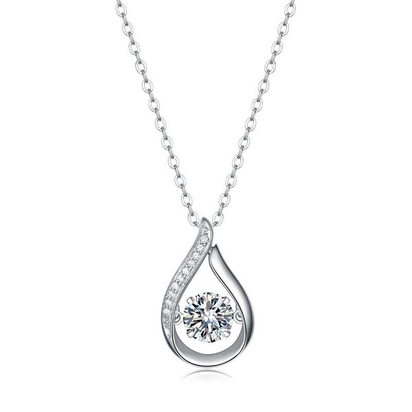 chains yulaili 2021 high-quality fashion inlaid moissan diamond drop pendant and mother's day valentine's ladies jewelry gifts, Silver
chains yulaili 2021 high-quality fashion inlaid moissan diamond drop pendant and mother's day valentine's ladies jewelry gifts, Silver