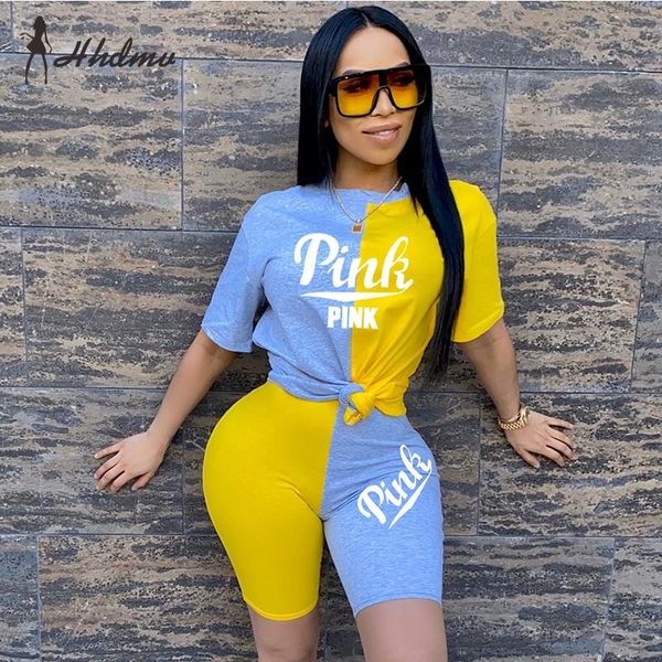 summer suitable soft energy tracksuits casual young patchwork letter short sleeve pants elastic women 2 piece set women's, Gray
summer suitable soft energy tracksuits casual young patchwork letter short sleeve pants elastic women 2 piece set women's, Gray