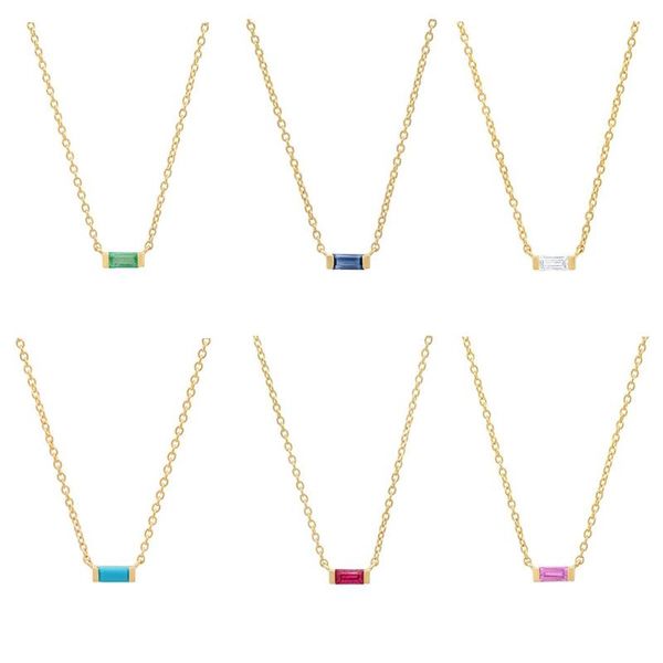 chains 2*5mm rectangle cubic zirconia thin cross chain gold plated 925 sterling silver minimal single stone simple necklace
chains 2*5mm rectangle cubic zirconia thin cross chain gold plated 925 sterling silver minimal single stone simple necklace
