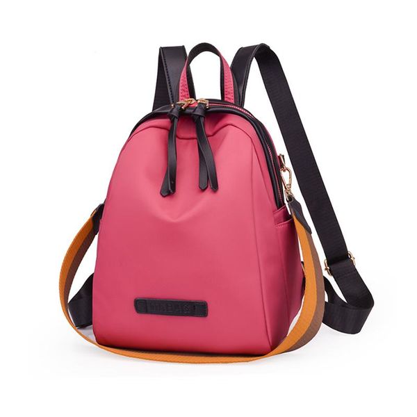 simple contrast color oxford small backpack waterproof and anti-theft women's travel shoulder bag fashion girl casual style
simple contrast color oxford small backpack waterproof and anti-theft women's travel shoulder bag fashion girl casual style