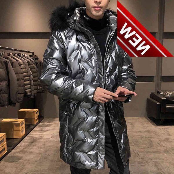 men's 2021 long fashion casual white duck down jackets winter snow ski resort men's traveling brand big fur collar warm coat, Black
men's 2021 long fashion casual white duck down jackets winter snow ski resort men's traveling brand big fur collar warm coat, Black