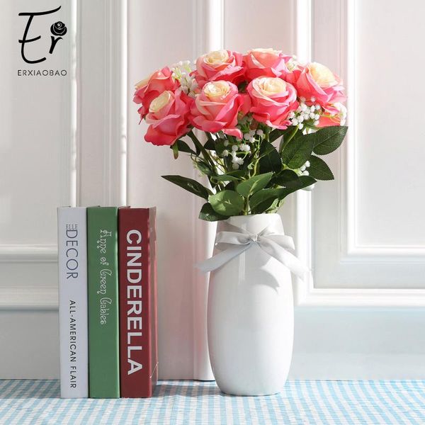erxiaobao 10 pieces/lot white red purple pink yellow silk fake rose artificial flowers wedding home decoration accessories decorative & wrea
erxiaobao 10 pieces/lot white red purple pink yellow silk fake rose artificial flowers wedding home decoration accessories decorative & wrea