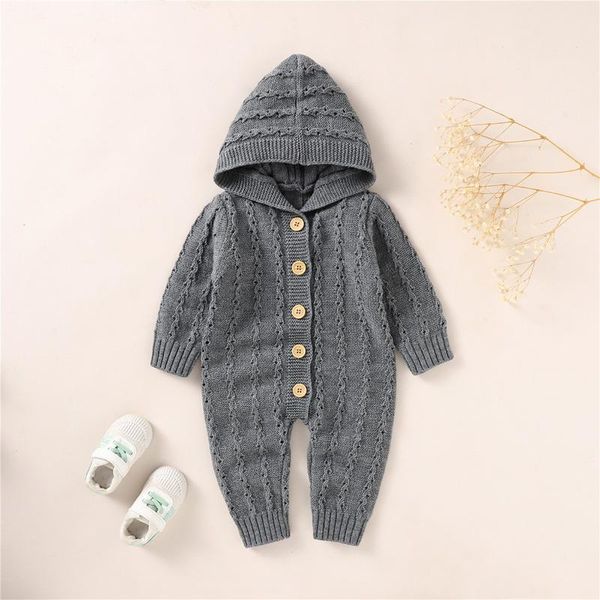 jumpsuits toddler kid hooded jumpsuit solid color knitted long sleeves romper buttons for baby girls boys clothing 0-18 months, Blue
jumpsuits toddler kid hooded jumpsuit solid color knitted long sleeves romper buttons for baby girls boys clothing 0-18 months, Blue