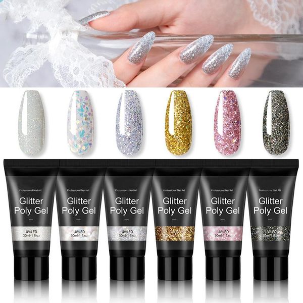 false nails glitter gel diy polish pearlescent nail extension art design manicure supplies ey669, Red;gold
false nails glitter gel diy polish pearlescent nail extension art design manicure supplies ey669, Red;gold