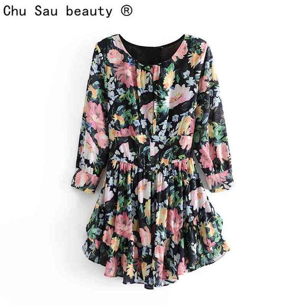 spring fall fashion women vintage sweet cute slim backless floral print ruffled short mini dresses vestido de mujer 210508, Black;gray
spring fall fashion women vintage sweet cute slim backless floral print ruffled short mini dresses vestido de mujer 210508, Black;gray