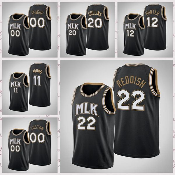 2021 low-priced men retro classic basketball jersey 20 collins 11 young 22 reddish 12 hunter 15 capela 17 okongwu 32 shorts size s-2xl blue, Black;red
2021 low-priced men retro classic basketball jersey 20 collins 11 young 22 reddish 12 hunter 15 capela 17 okongwu 32 shorts size s-2xl blue, Black;red