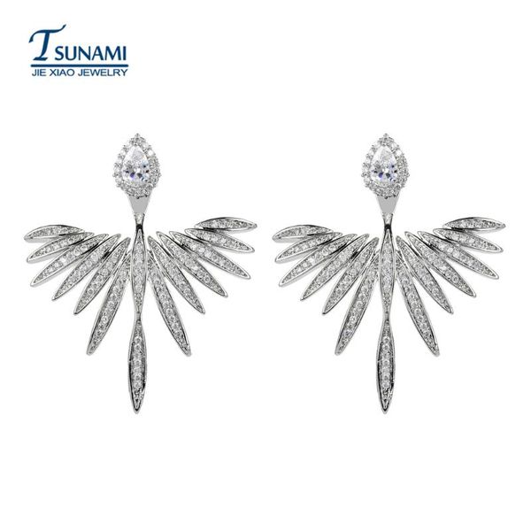 feather zircon earrings. a female party with party. er-210 stud, Golden;silver
feather zircon earrings. a female party with party. er-210 stud, Golden;silver