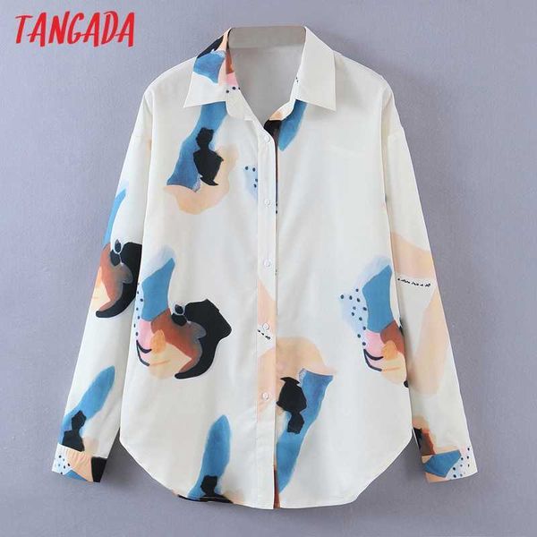 tangada women retro oversized flowers print chiffon shirt blouse long sleeve chic female sl521 210609, White
tangada women retro oversized flowers print chiffon shirt blouse long sleeve chic female sl521 210609, White