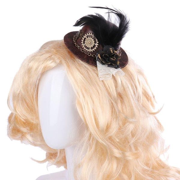other event & party supplies women halloween gothic mini hat steampunk gears chain feather flower fascinator hair clip victorian cosplay
other event & party supplies women halloween gothic mini hat steampunk gears chain feather flower fascinator hair clip victorian cosplay