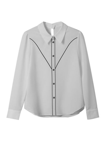women's blouses & shirts long sleeve white chiffon blouse autumn korean lapel collar office lady ropa para mujer clothing t
women's blouses & shirts long sleeve white chiffon blouse autumn korean lapel collar office lady ropa para mujer clothing t