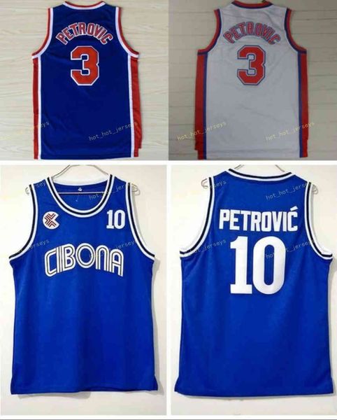 vintage drazen 3 petrovic jerseys cibona zagreb college basketball drazen 10 petrovic jersey blue breathable sport shirt stitched, Black;red
vintage drazen 3 petrovic jerseys cibona zagreb college basketball drazen 10 petrovic jersey blue breathable sport shirt stitched, Black;red