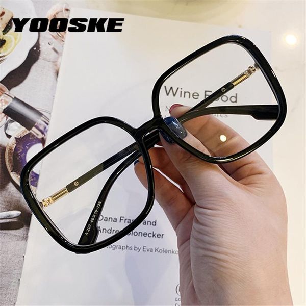 fashion sunglasses frames yooske oversized eyeglasses women anti blue light glasses men big computer gaming optical frame, Black
fashion sunglasses frames yooske oversized eyeglasses women anti blue light glasses men big computer gaming optical frame, Black
