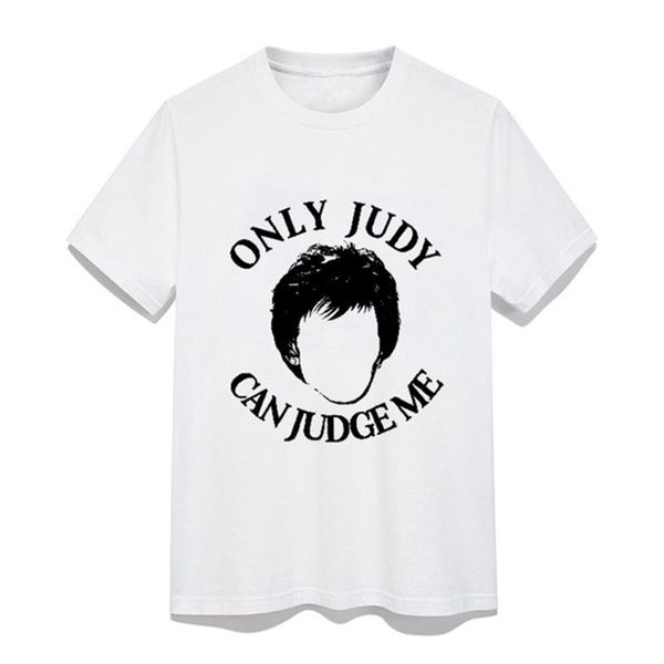 only judy can judge me t-shirt face tees shirts casual graphic shirt men and women cotton fashion summer women's, White
only judy can judge me t-shirt face tees shirts casual graphic shirt men and women cotton fashion summer women's, White