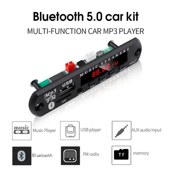 & mp4 players 5v 12v mp3 player module bluetooth decoder board fm radio tf usb 3.5 mm aux v5.0 receiver car kit audio
& mp4 players 5v 12v mp3 player module bluetooth decoder board fm radio tf usb 3.5 mm aux v5.0 receiver car kit audio