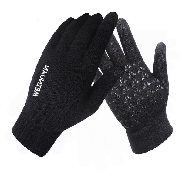 cycling gloves winter for men and women-upgraded touch screen non-slip silicone gel-elastic cuffs-thermal soft knitted lining, Black
cycling gloves winter for men and women-upgraded touch screen non-slip silicone gel-elastic cuffs-thermal soft knitted lining, Black