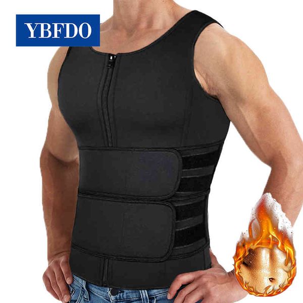 ybfdo men waist trainer corset shapewear with zipper weight loss abdomen slimming fat burn compression sauna sweat fitness top, Black;brown
ybfdo men waist trainer corset shapewear with zipper weight loss abdomen slimming fat burn compression sauna sweat fitness top, Black;brown
