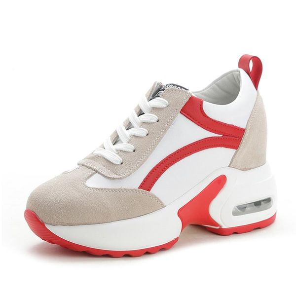 dress shoes sport woman sneakers casual lace-up increased internal platform wedges heels fashion trend girls, Black
dress shoes sport woman sneakers casual lace-up increased internal platform wedges heels fashion trend girls, Black