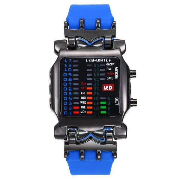 wristwatches fashion digital watches for men women binary led electronic watch creative crab luxury dress student wristwatch clock, Slivery;brown
wristwatches fashion digital watches for men women binary led electronic watch creative crab luxury dress student wristwatch clock, Slivery;brown