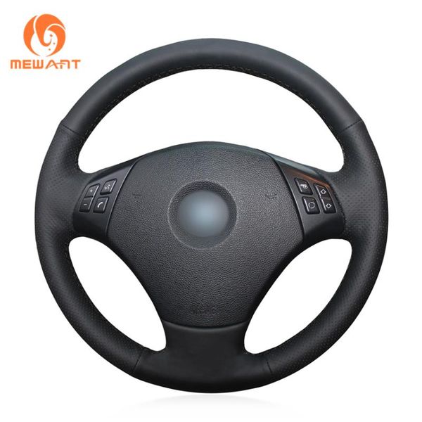 steering wheel covers mewant black genuine leather wrap car cover braid for e90 e91 touring 320d 325i 335i x1 e84 2005 2006-2021
steering wheel covers mewant black genuine leather wrap car cover braid for e90 e91 touring 320d 325i 335i x1 e84 2005 2006-2021