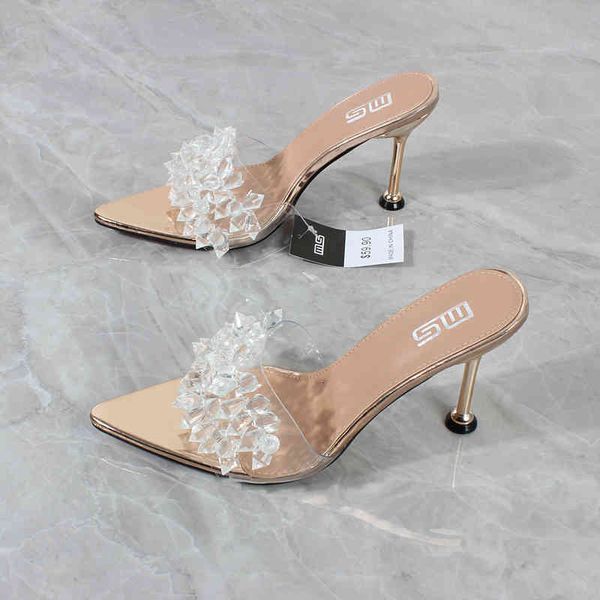 dress shoes women's sandals high heels fashion crystal string bead pointed toe pvc stiletto outside party 10cm de1y, Black
dress shoes women's sandals high heels fashion crystal string bead pointed toe pvc stiletto outside party 10cm de1y, Black