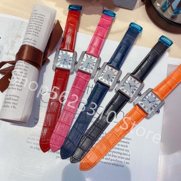 wristwatches luxury cz quartz wristwatch roman digital rectangle dial watch steel clock female genuine leather full crystal rectangular, Slivery;brown
wristwatches luxury cz quartz wristwatch roman digital rectangle dial watch steel clock female genuine leather full crystal rectangular, Slivery;brown