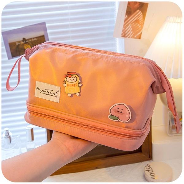 cosmetic bags & cases dry wet separation bag large capacity travel portable lovely advanced feeling ins super fire washing storage b
cosmetic bags & cases dry wet separation bag large capacity travel portable lovely advanced feeling ins super fire washing storage b