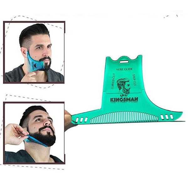 beard shaping styling template comb men shaving tools abs for hair trim combs1, Silver
beard shaping styling template comb men shaving tools abs for hair trim combs1, Silver