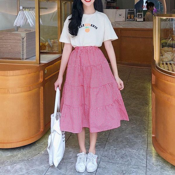skirts half-length skirt plaid japanese cute all-match korean retro girl heart soft student summer mid-length high a-line, Black
skirts half-length skirt plaid japanese cute all-match korean retro girl heart soft student summer mid-length high a-line, Black