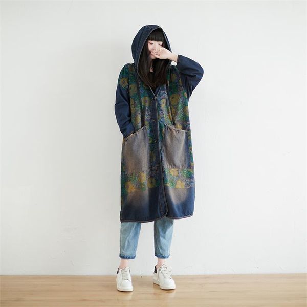 women's trench coats fashion spring autumn women jeans single breasted outwear long windbreaker plus size hooded deep blue, Tan;black
women's trench coats fashion spring autumn women jeans single breasted outwear long windbreaker plus size hooded deep blue, Tan;black
