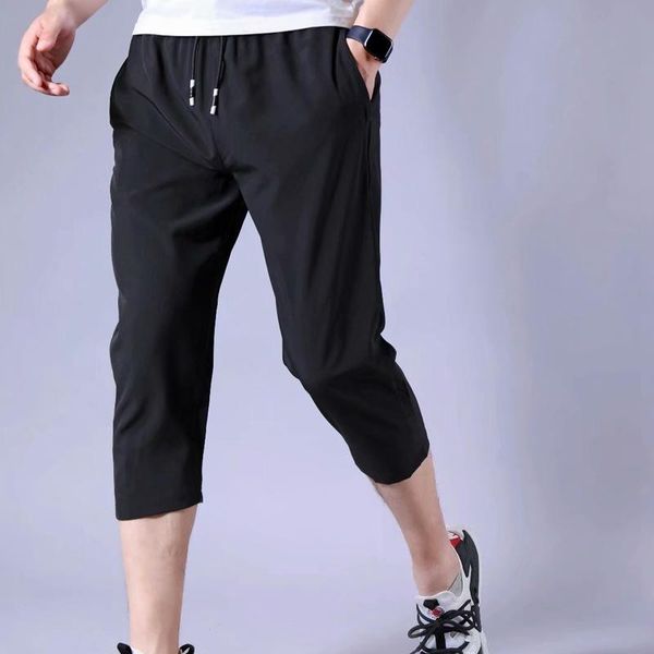 running pants man sport 3/4 crop sports trousers yoga fitness tennis basketball jogging male sportsuits tracksuits, Black;blue
running pants man sport 3/4 crop sports trousers yoga fitness tennis basketball jogging male sportsuits tracksuits, Black;blue