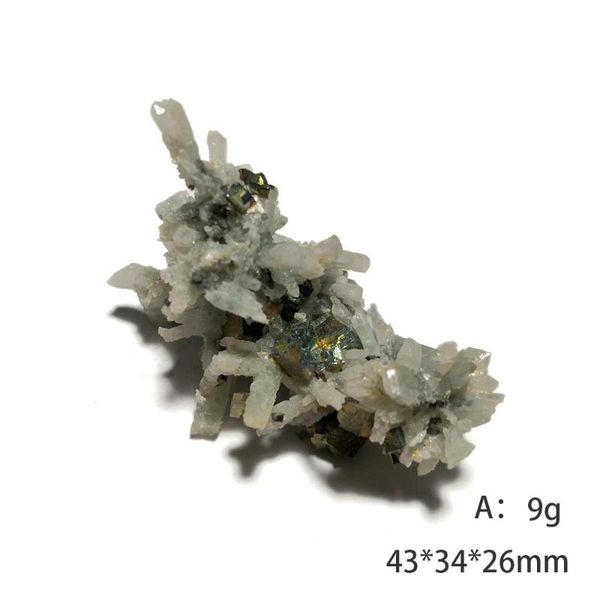 decorative objects & figurines b5-2b natural quartz pyrite mineral crystals specimens form hunan province china
decorative objects & figurines b5-2b natural quartz pyrite mineral crystals specimens form hunan province china