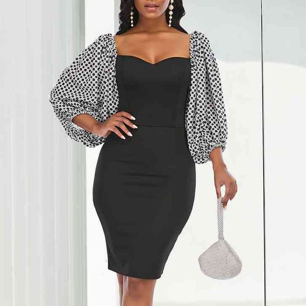 two piece dress women bodycon dresses patchwork sleeves printed big lantern sleeve slim vintage elegant ladies african retro occas, White
two piece dress women bodycon dresses patchwork sleeves printed big lantern sleeve slim vintage elegant ladies african retro occas, White