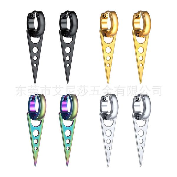 korean fashion triangle titanium steel trendy men's earrings personalized women's puncture jewelry 
korean fashion triangle titanium steel trendy men's earrings personalized women's puncture jewelry