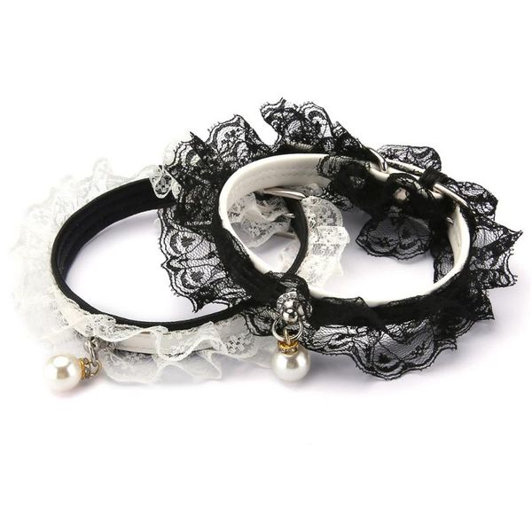 cat costumes lace collar adjustable leather pet belt gothic decorative necklace with pearl lovely kitten puppy neck strap accessories
cat costumes lace collar adjustable leather pet belt gothic decorative necklace with pearl lovely kitten puppy neck strap accessories