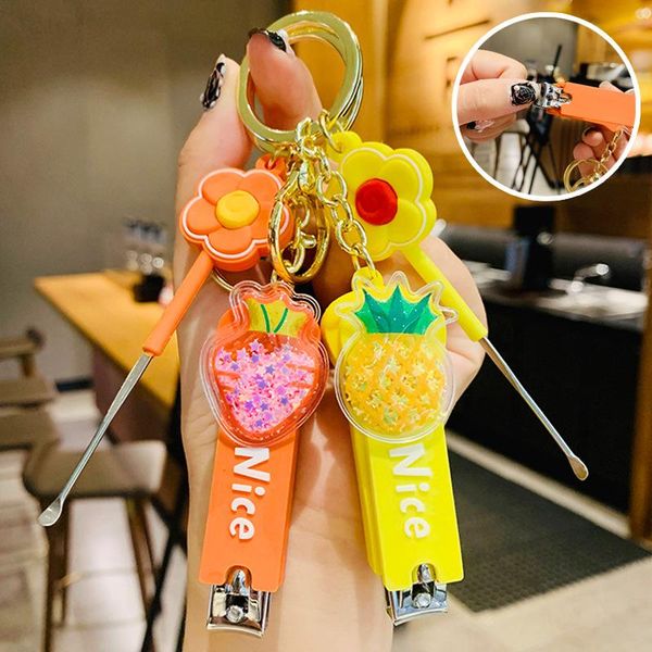 keychains cute fruit series nail clippers ear pick keychain pendant creative girl heart personality key chain, Silver
keychains cute fruit series nail clippers ear pick keychain pendant creative girl heart personality key chain, Silver