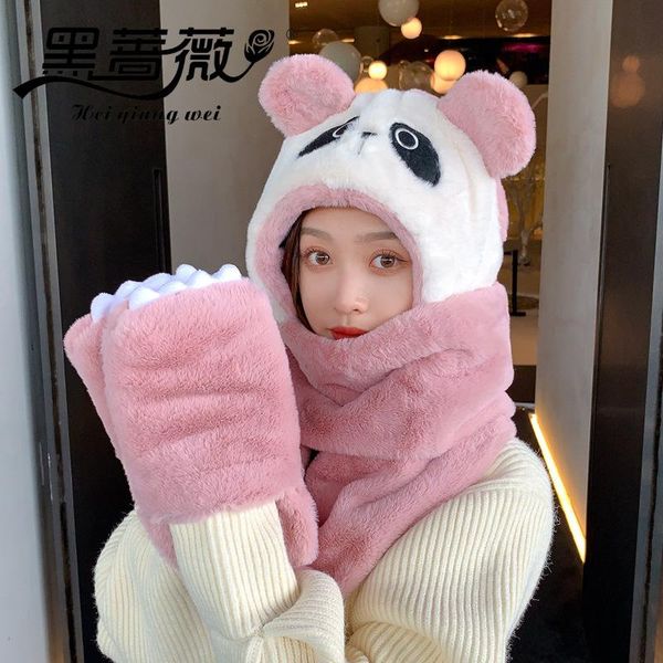 hats, scarves & gloves sets 2021 winter women novelty beanies caps warm cute panda hats casual thick ladies scarf hat glove 3 f, Blue;gray
hats, scarves & gloves sets 2021 winter women novelty beanies caps warm cute panda hats casual thick ladies scarf hat glove 3 f, Blue;gray