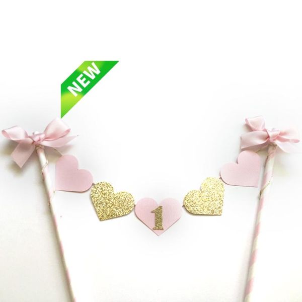 other festive & party supplies 1 set glitter gold baby girl first birthday cake decoration pink heart er with bowknot
other festive & party supplies 1 set glitter gold baby girl first birthday cake decoration pink heart er with bowknot