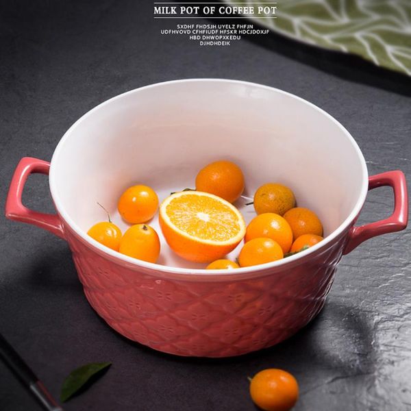 bowls 1700ml double handles porcelain large bowl for soup, salad, fruits, noodls household milk/ coffee pot creative ceramic tableware
bowls 1700ml double handles porcelain large bowl for soup, salad, fruits, noodls household milk/ coffee pot creative ceramic tableware