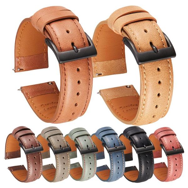 watch bands leather strap for ticwatch e3 wristband watchband pro 2021/pro 3 gps/gtx smartwatch band belt bracelet accessories, Black;brown
watch bands leather strap for ticwatch e3 wristband watchband pro 2021/pro 3 gps/gtx smartwatch band belt bracelet accessories, Black;brown