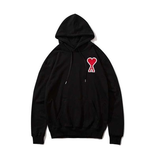 original brand women men hooded long sleeve cotton hoodie sweatshirt red embroidered heart new fashion spring, Black
original brand women men hooded long sleeve cotton hoodie sweatshirt red embroidered heart new fashion spring, Black