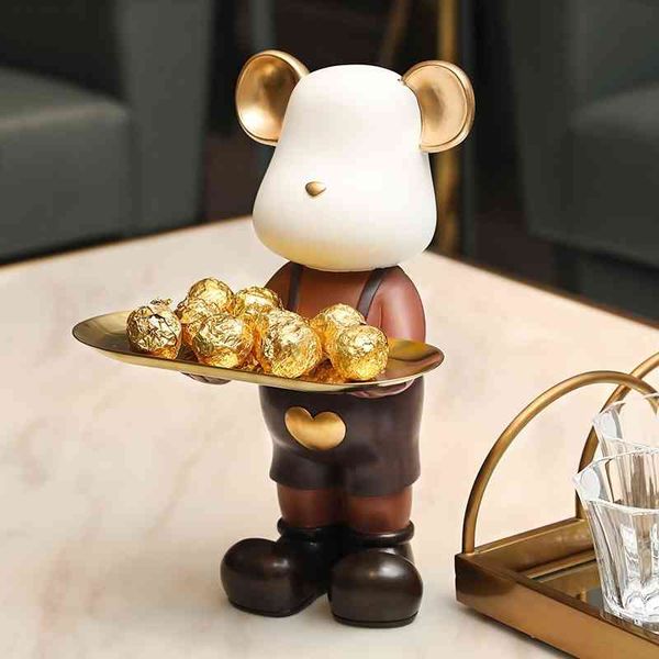 light luxury violence bear porch key storage ornaments entrance tray living room decorations gifts
light luxury violence bear porch key storage ornaments entrance tray living room decorations gifts
